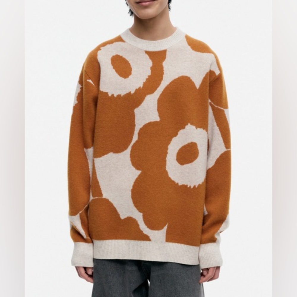 Marimekko KIETOA UNIKKO KNIT SWEATER - PEACH
TERRACOTTA Oversized